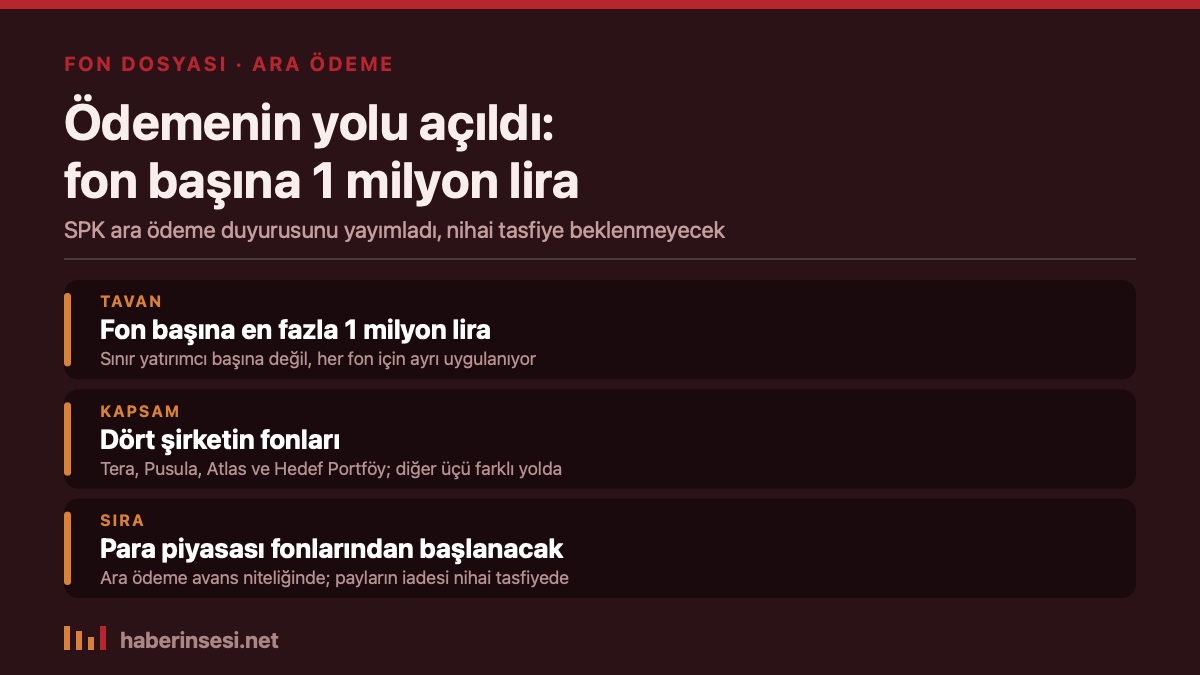 SPK ara ödeme kararının özeti